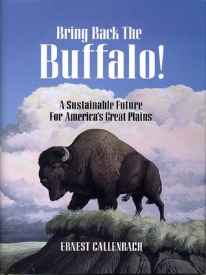 cover image of Bring Back the Buffalo!